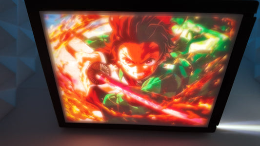 LED Bild Katana