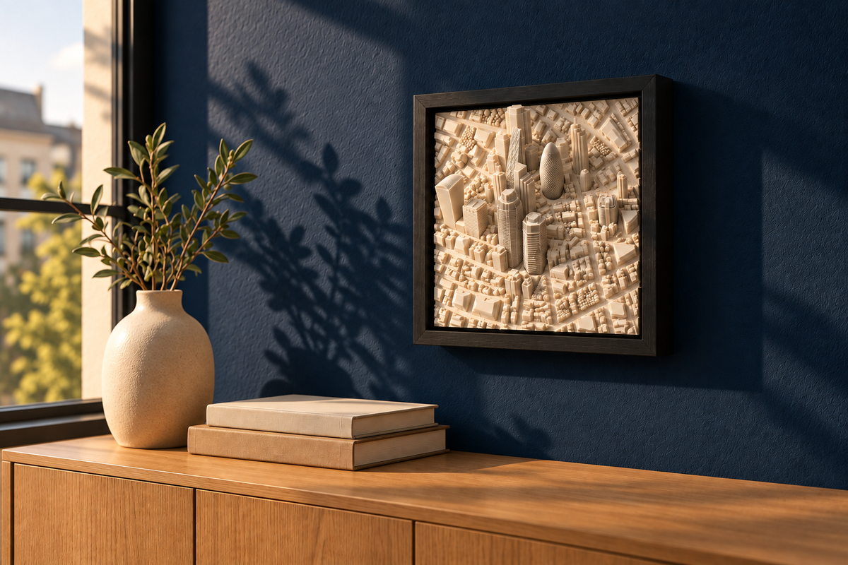 FrameCity London – detailreiches 3D-Stadtmodell im Rahmen