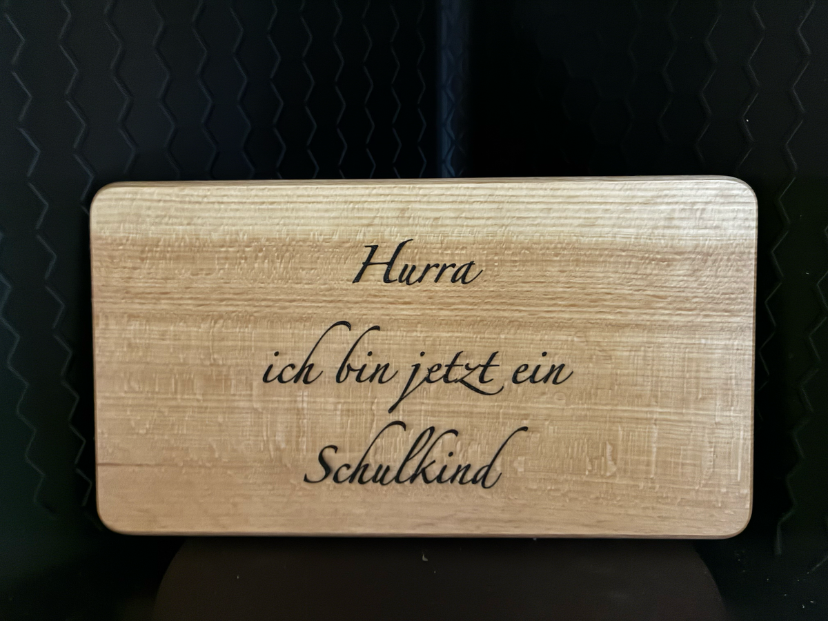 Frühstücksbrett mit Wunschgravur