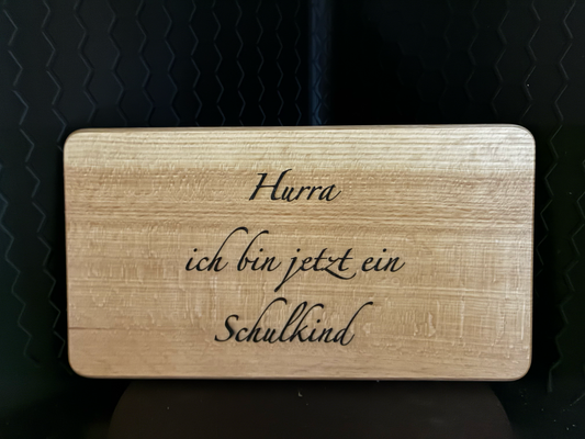 Frühstücksbrett mit Wunschgravur