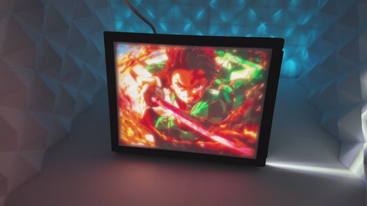 LED Bild Katana